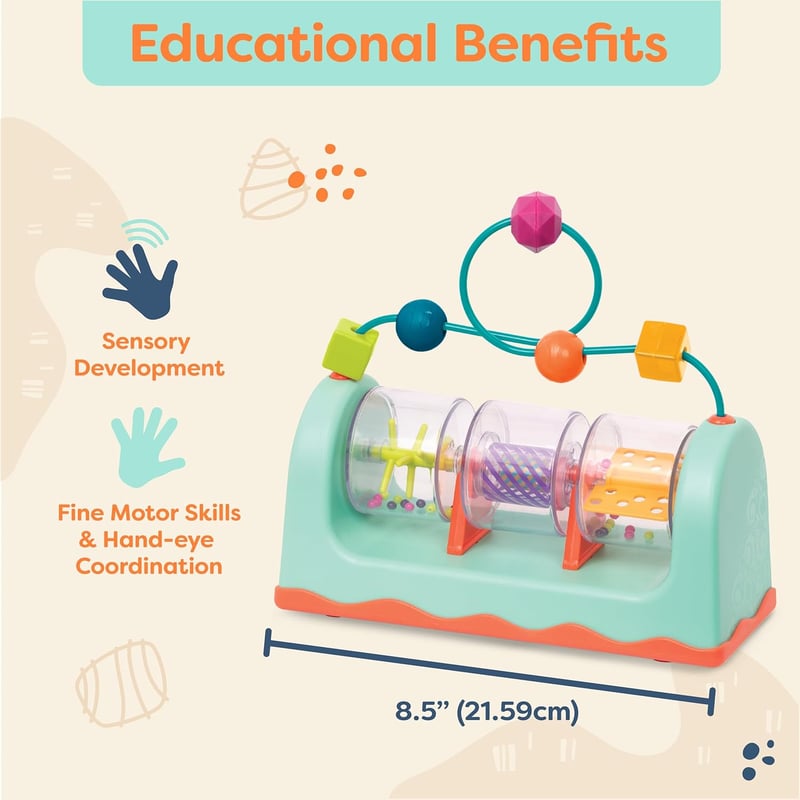 Baby Activity Station: Interactive Bead Maze Toy