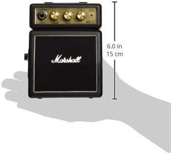 Battery-Powered Micro Guitar Amplifier by Marshall MS2