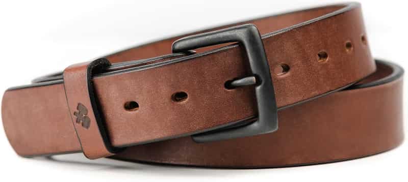 Men's Heavy Duty Leather Work Belt - USA Made