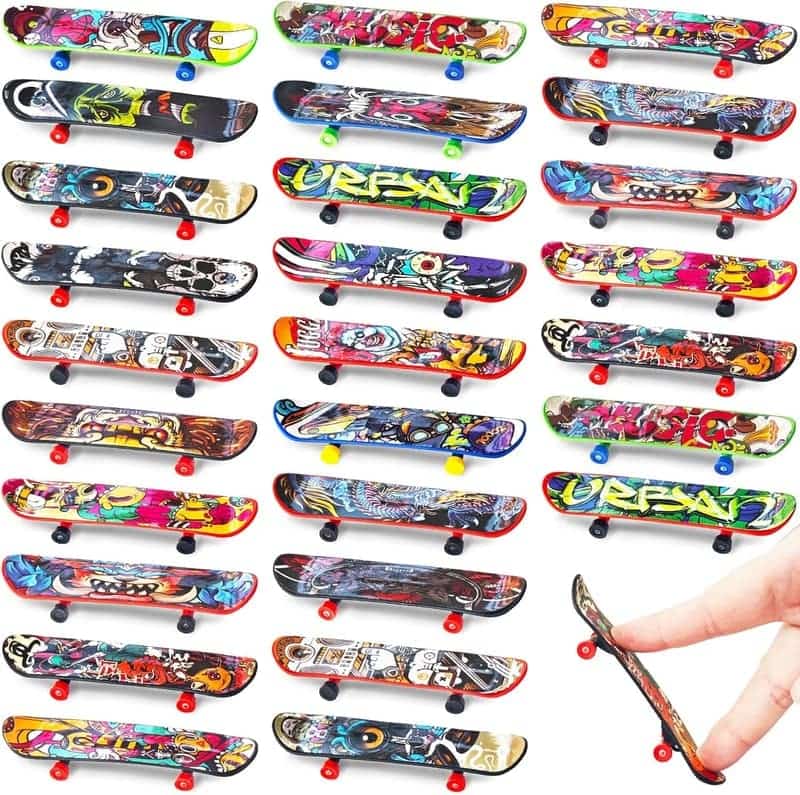Birthday Mini Fingerboards Toy Set, 50 Pcs