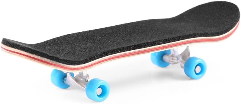 Wooden Finger Skateboard with Bearings