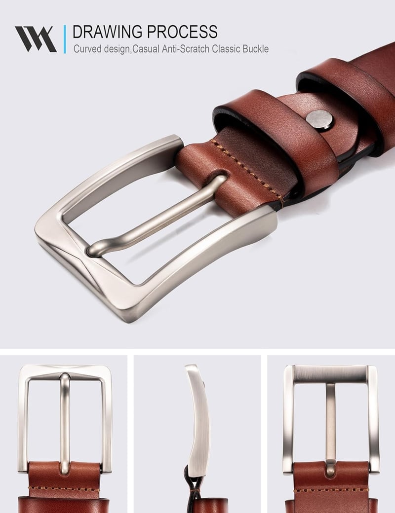 Men's Full Grain Italian Leather Belt
