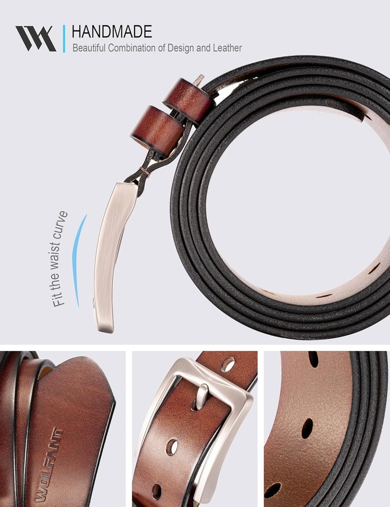 Men's Full Grain Italian Leather Belt