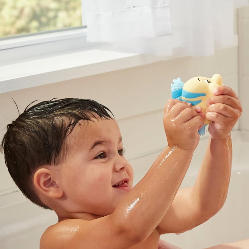 The Little Mermaid Toddler Bath Toys, 3-Pack