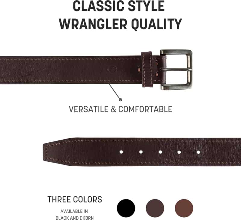 Men's Leather Belt for Jeans – Casual Country Style