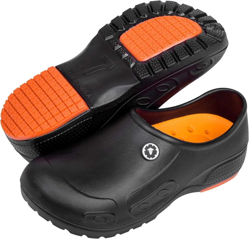 Work Shoes for Men & Women - Slip-Resistant