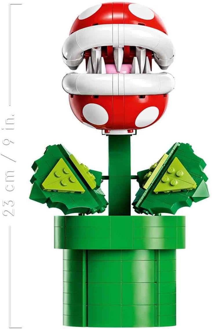 Birthday Gift: Posable LEGO Super Mario Piranha Plant