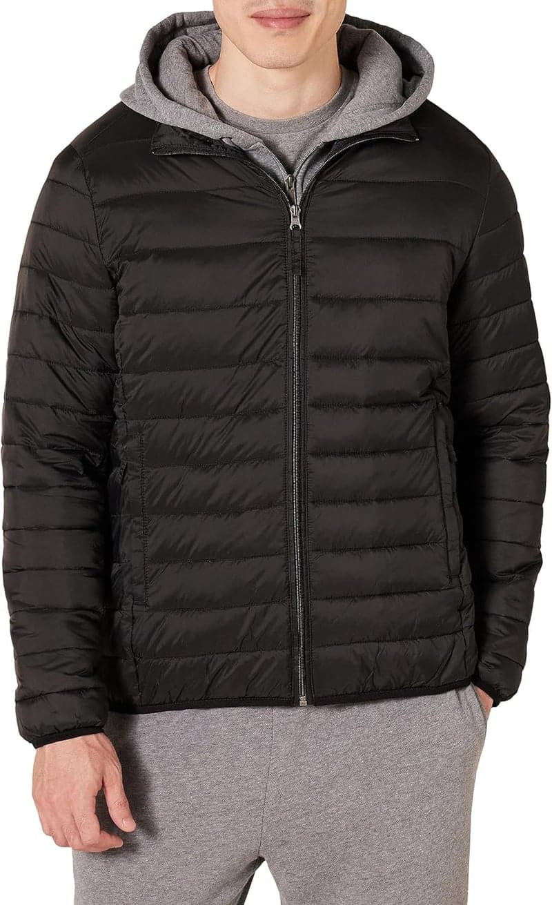 Men's Packable Water-Resistant Puffer Jacket