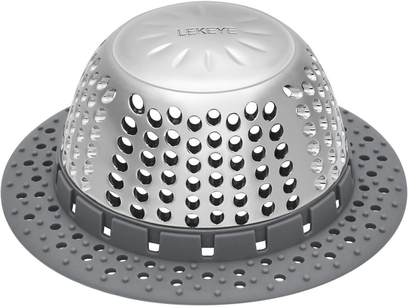 Drain Hair Catcher for Pop-Up & Regular Drains