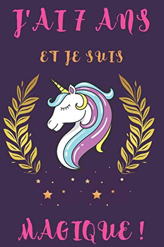 7th Birthday Unicorn Diary for Girls