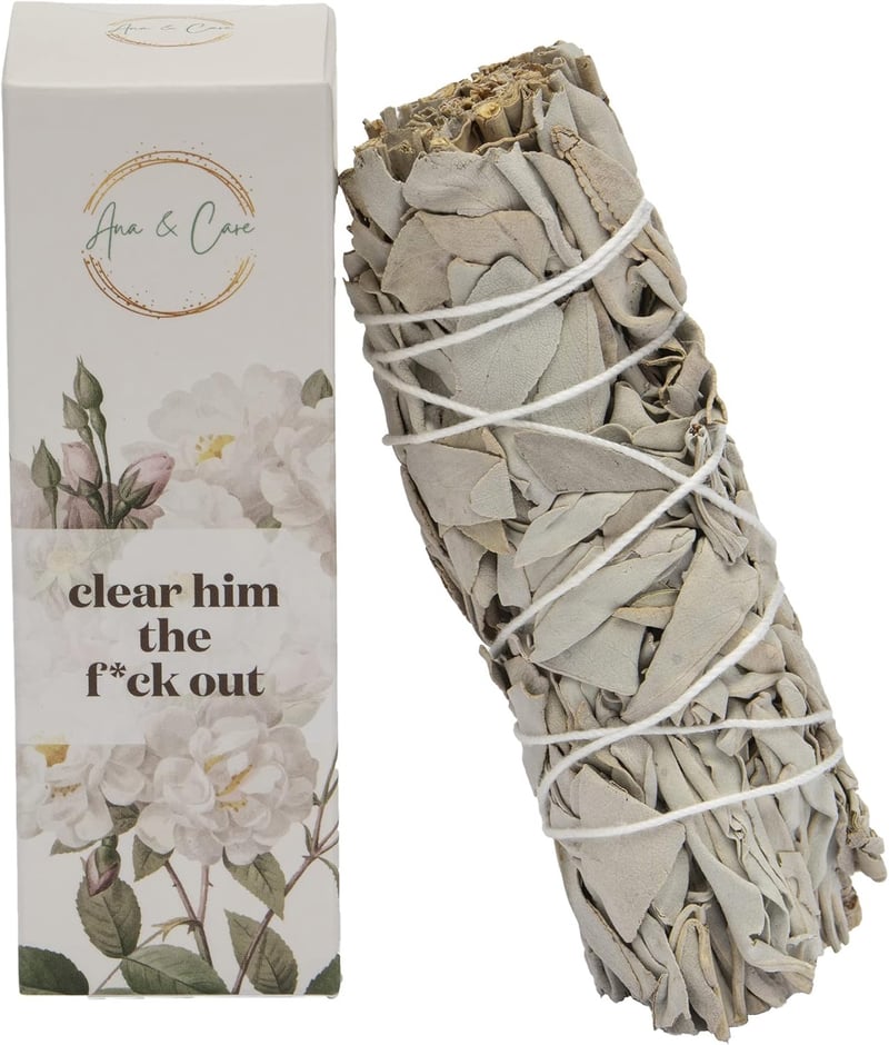 Divorce Gift White Sage Smudge Stick for Men & Women