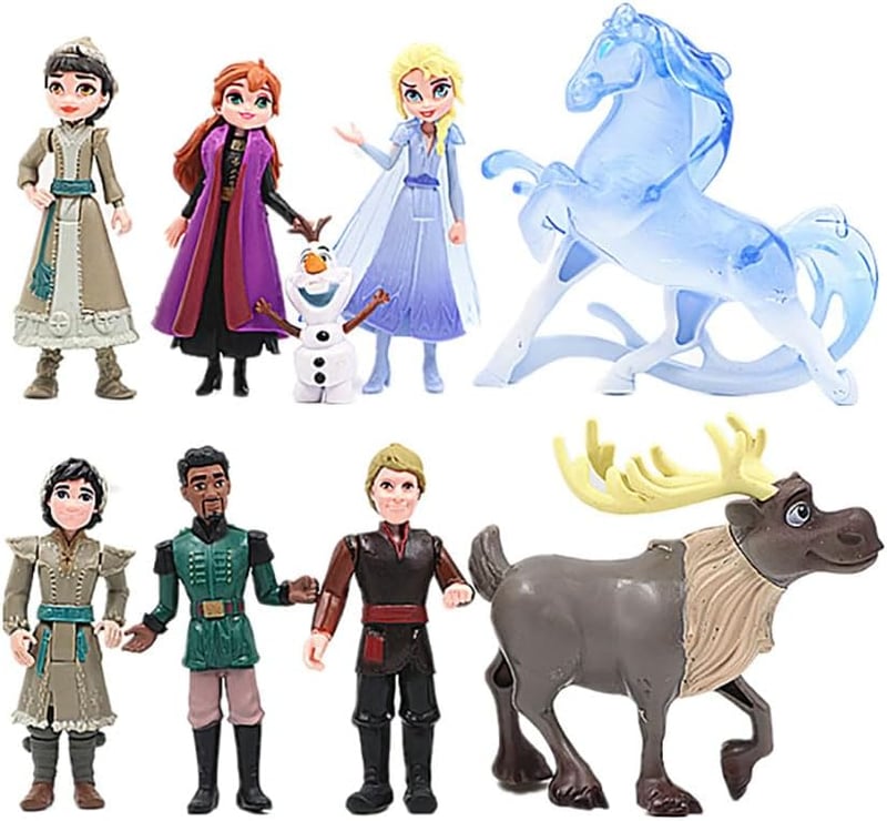 Frozen Cake Toppers - Kids Birthday Party Set