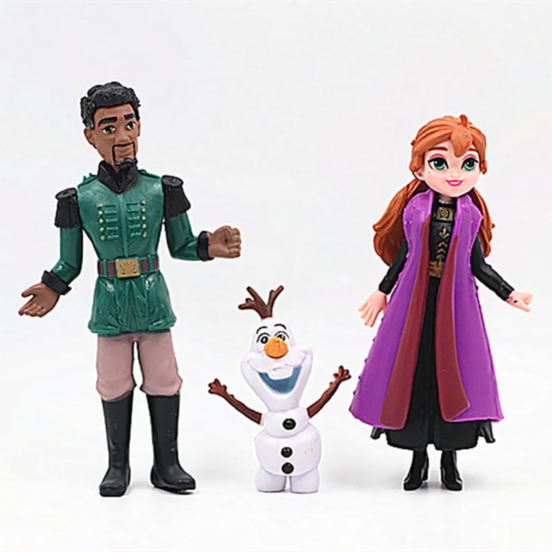 Frozen Cake Toppers - Kids Birthday Party Set