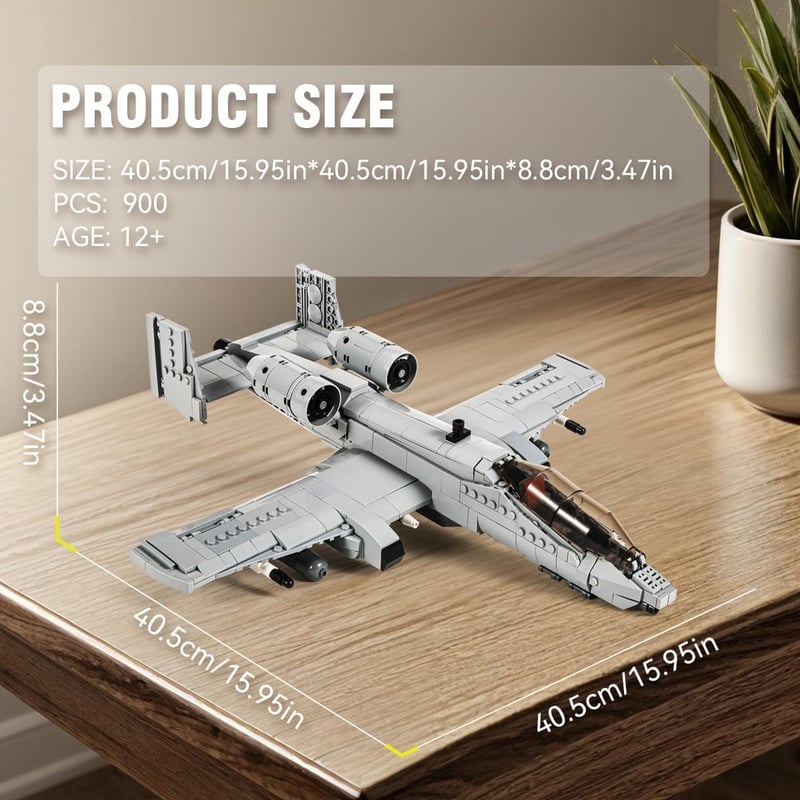 Military Warthog Building Set, 900 Pcs for Adults