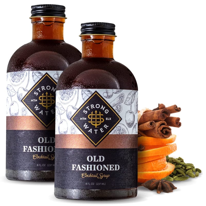 Old Fashioned Cocktail Syrup, Handcrafted with Bitters & Fruit