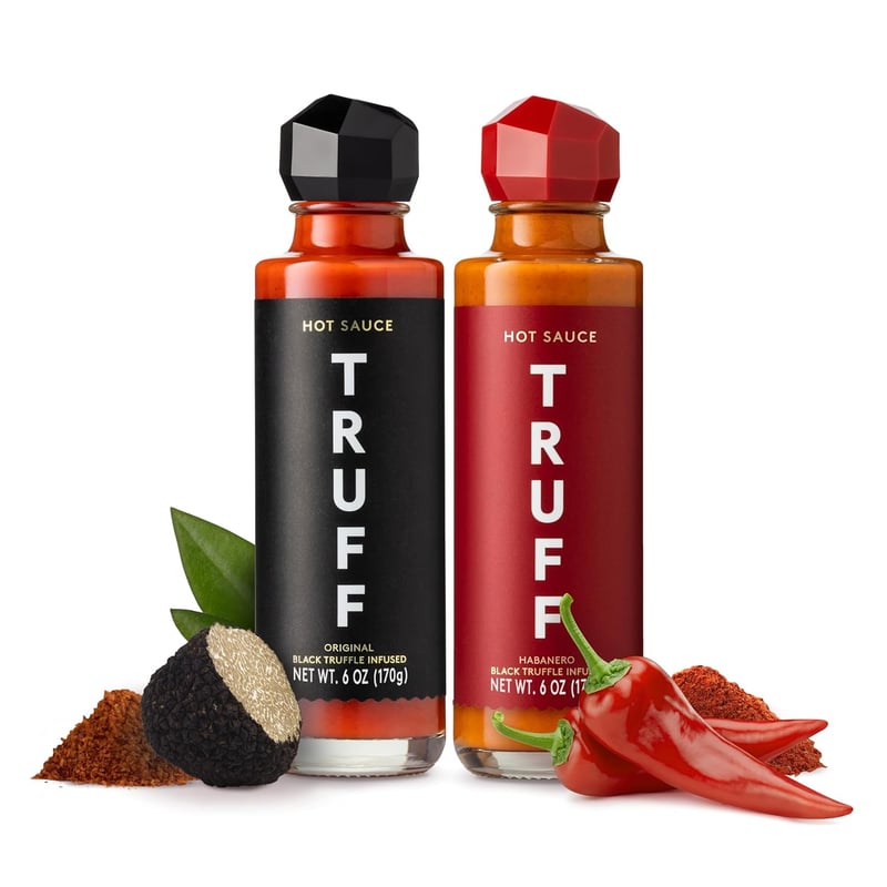 Gourmet Hot Sauce Gift Set with Black Truffle & Chili (2-Pack)