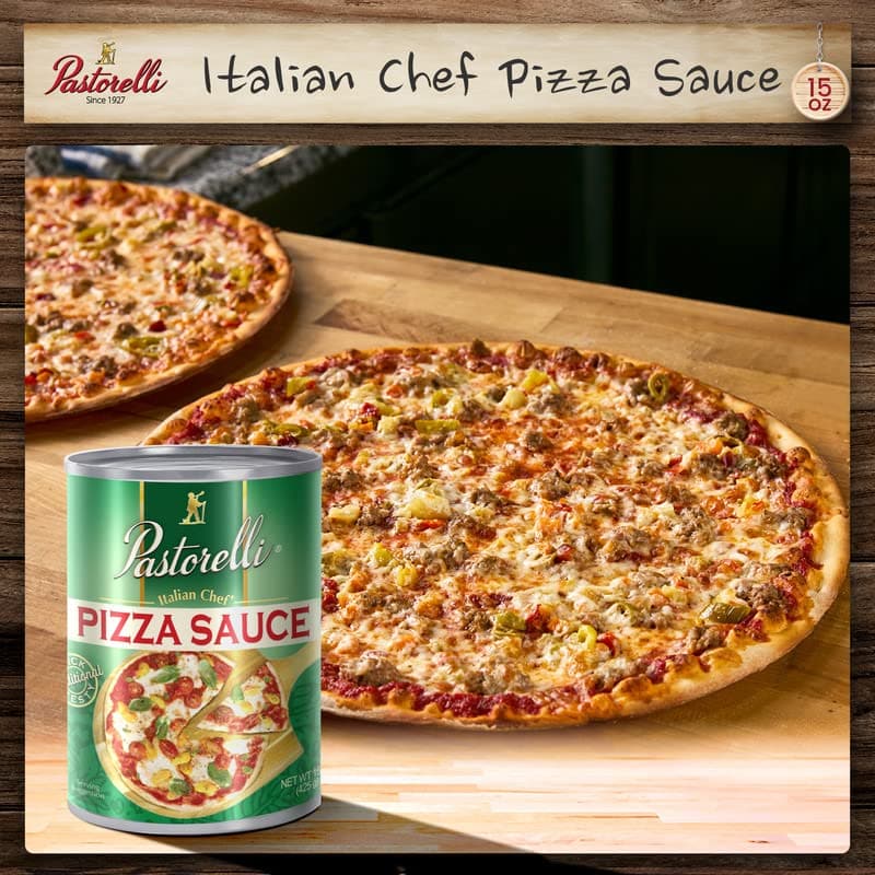 Authentic Italian Pizza Sauce, EVOO & Pecorino Romano, 8oz, 3-Pack
