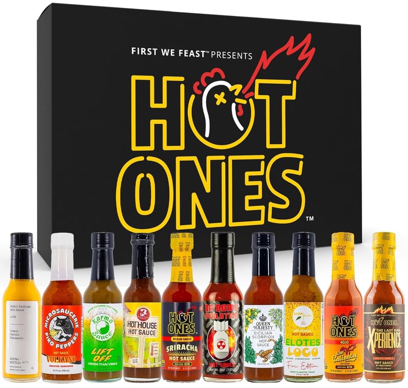 Hot Ones Season 26 Hot Sauce Gift Set (10-Pack)