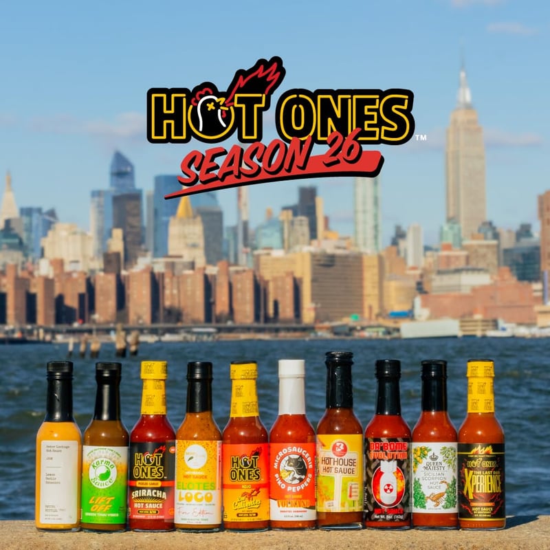 Hot Ones Season 26 Hot Sauce Gift Set (10-Pack)
