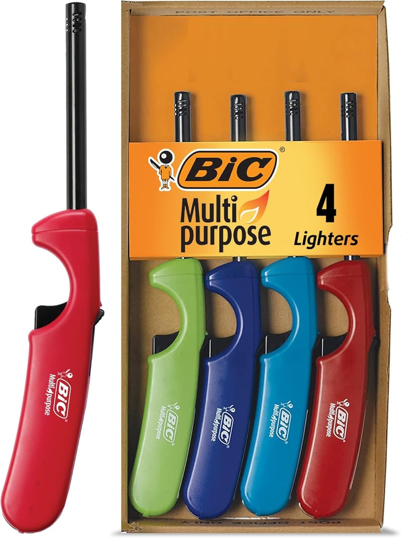 Classic Multi-Use Lighter Set - 4 Colors