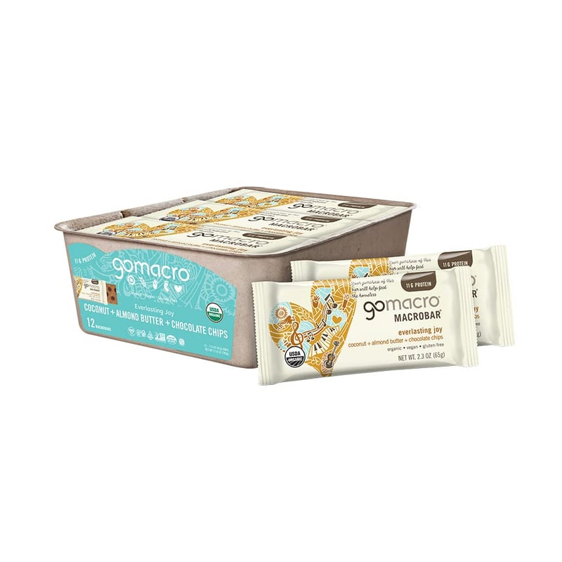 Organic Vegan Protein Bars – Coconut Almond Chocolate, 12 Pack