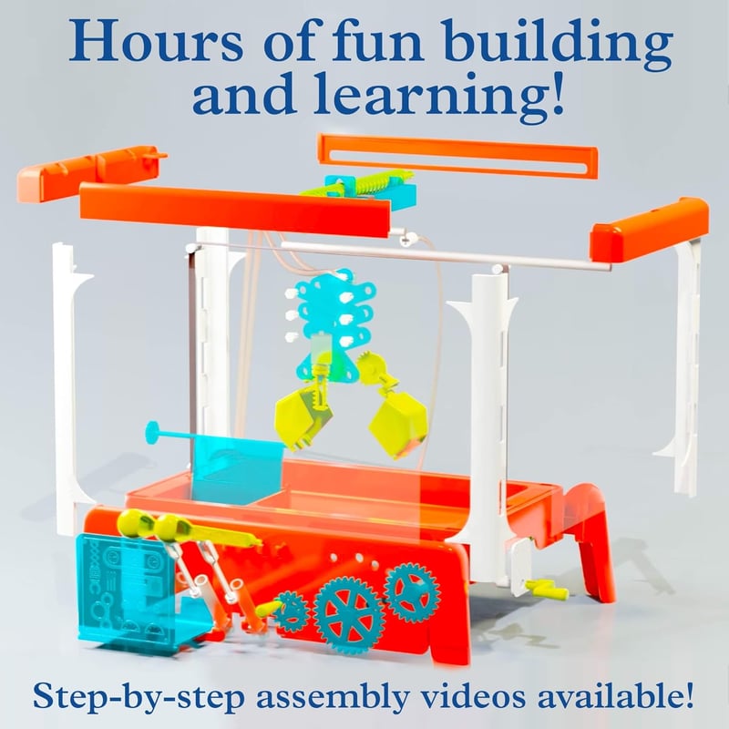 Candy Claw STEM Kit: Advanced Hydraulic Builder
