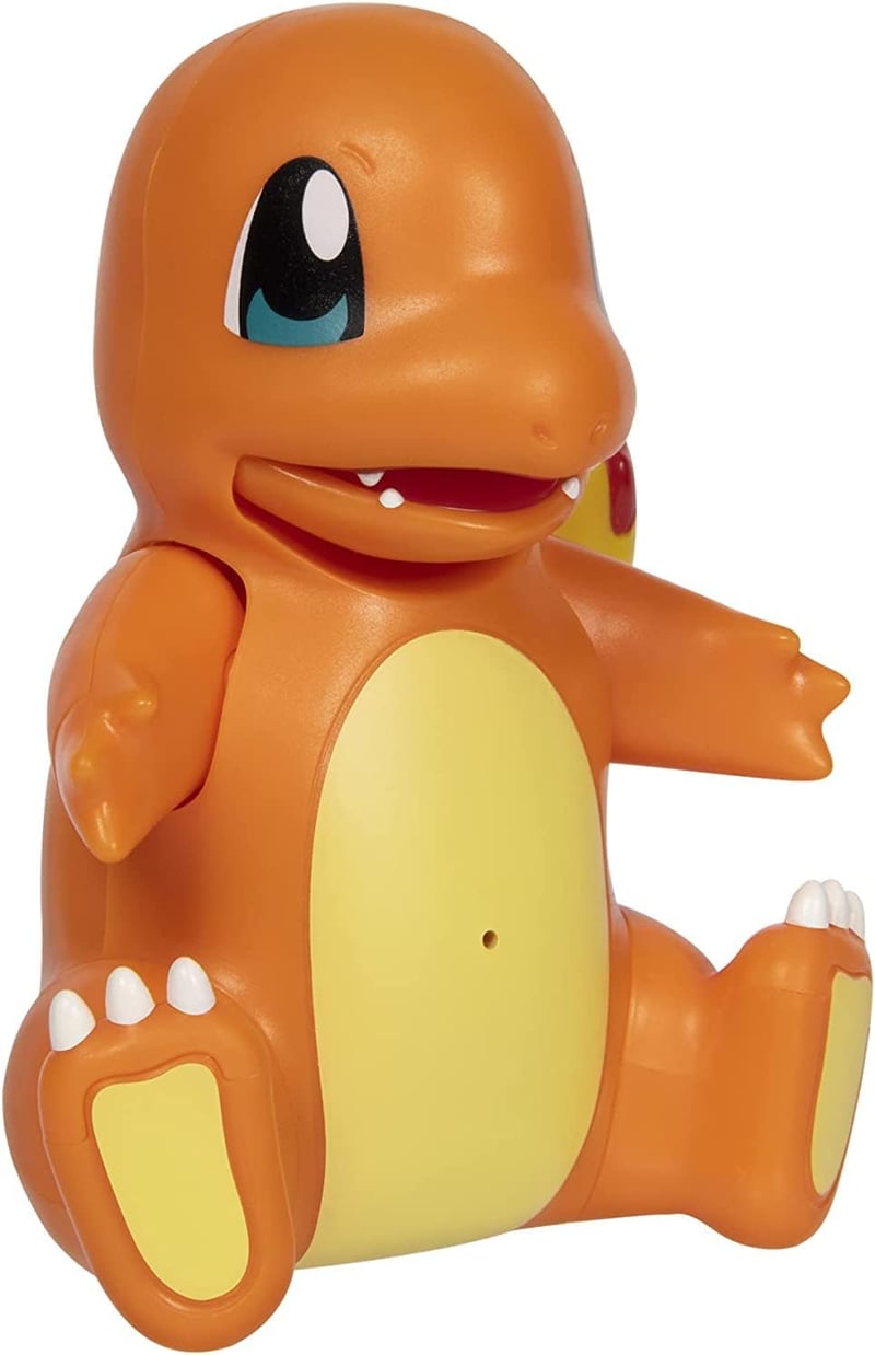 Interactive Pokémon Charmander Toy with Touch & Sound Reactions