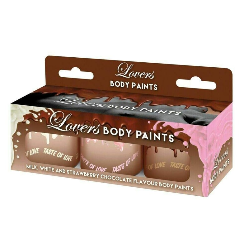 Valentine's Edible Chocolate Body Paint for Couples