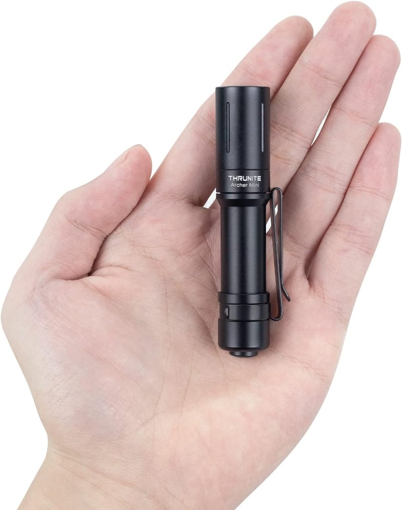 EDC USB-C Rechargeable LED Flashlight, 405 Lumens