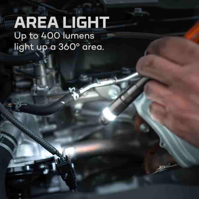 Rechargeable LED Pen Light, 500 Lumens, Magnetic Base, IPX7