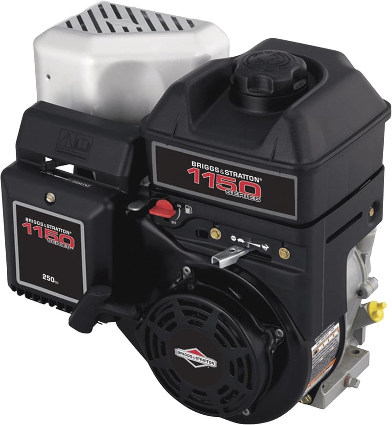 250cc Briggs & Stratton Engine, 11.50 Gross Torque, 3/4