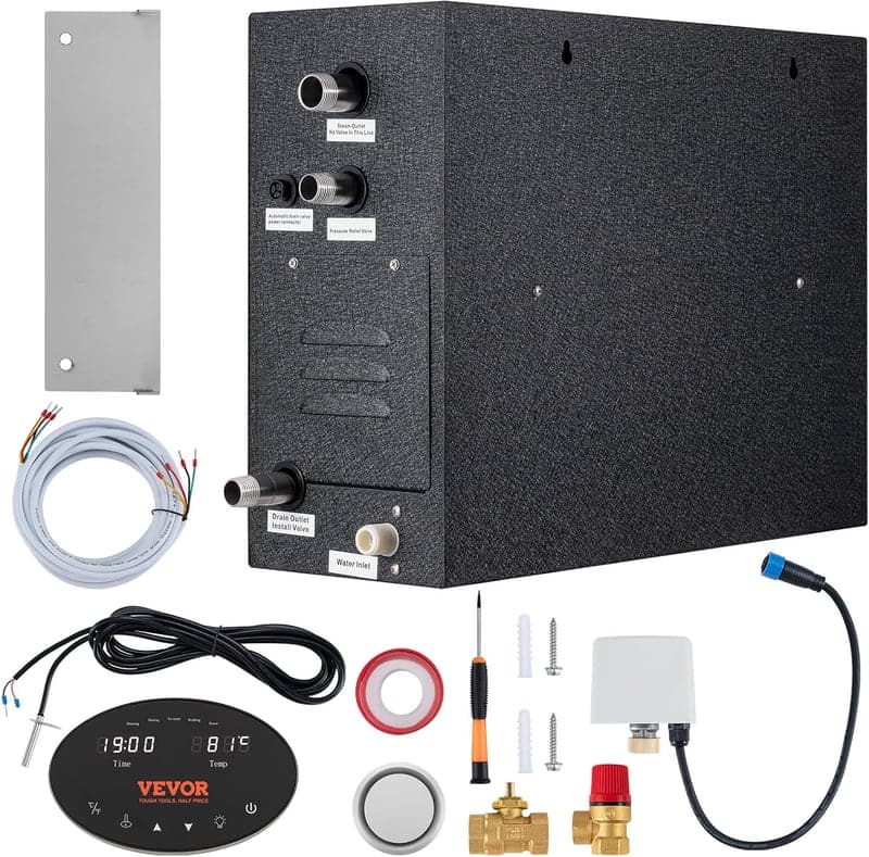 Steam Shower Generator 12KW, Automated Home System