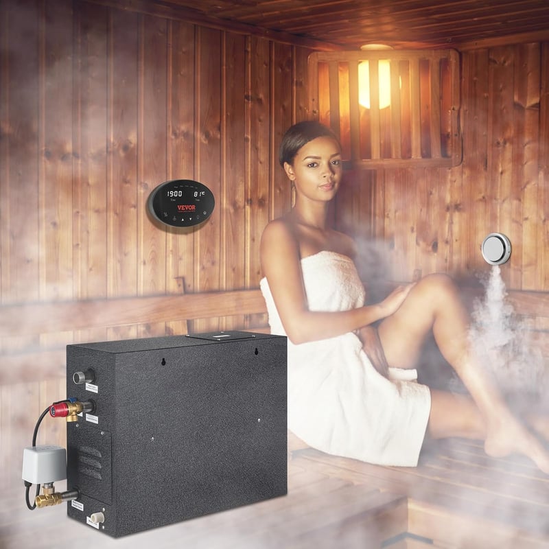 Steam Shower Generator 12KW, Automated Home System