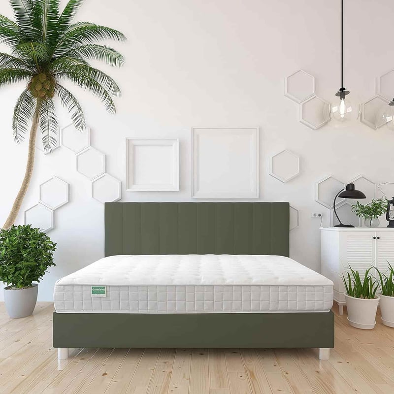 6” Extra Firm Coconut Coir Full Mattress - Organic & Hypoallergenic