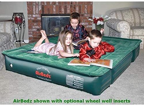 Mid-Size Truck Bed Air Mattress, Inflatable, Green, 72