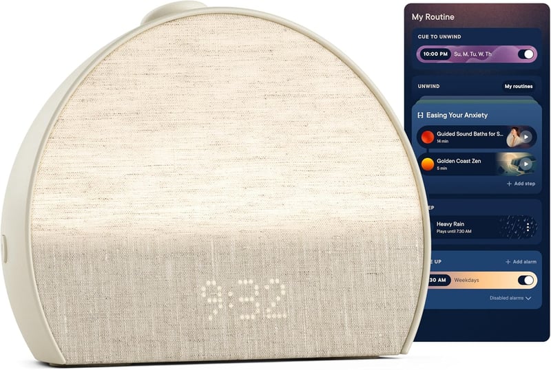 Sunrise Alarm Clock & Sound Machine with Smart Light