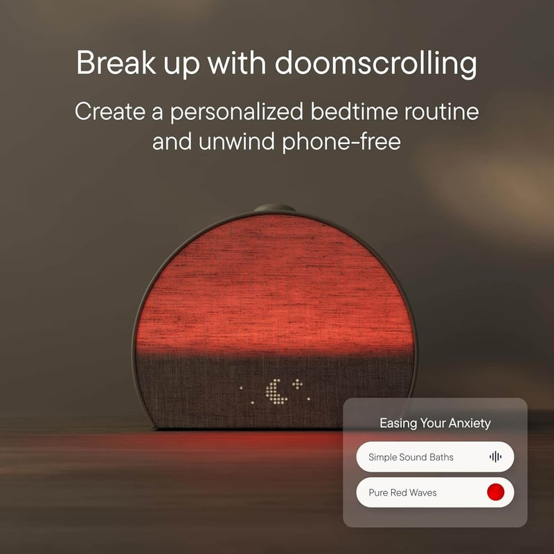 Sunrise Alarm Clock & Sound Machine with Smart Light - Putty