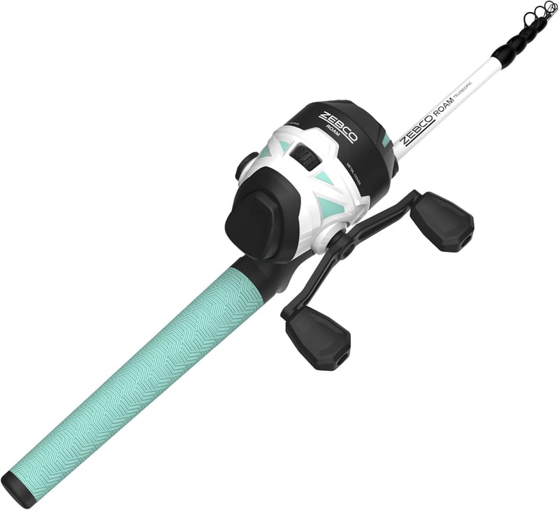Telescopic Fishing Rod & Reel Combo - 6' Fiberglass