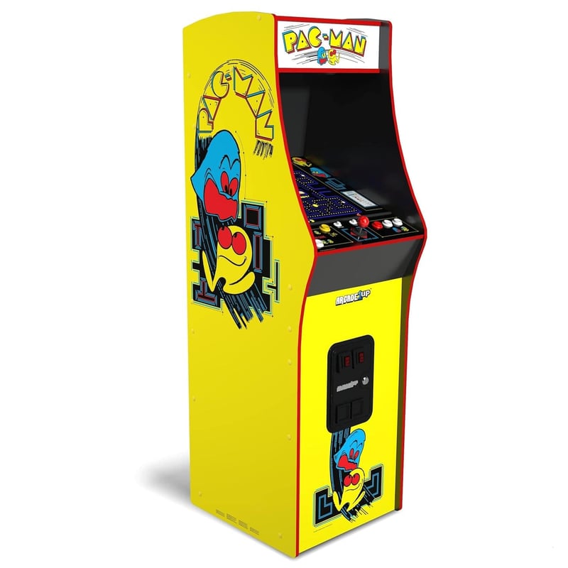 PAC-MAN Arcade Machine: Full-Size Cabinet with 14 Games