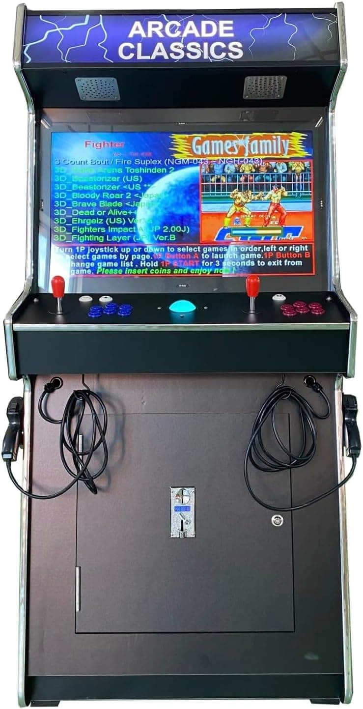 2-Player Arcade Machine with 4500 Games & 32