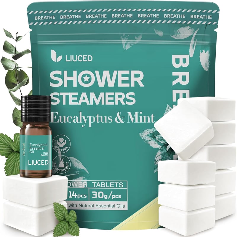Mother's Day Eucalyptus Shower Steamers - Stress Relief
