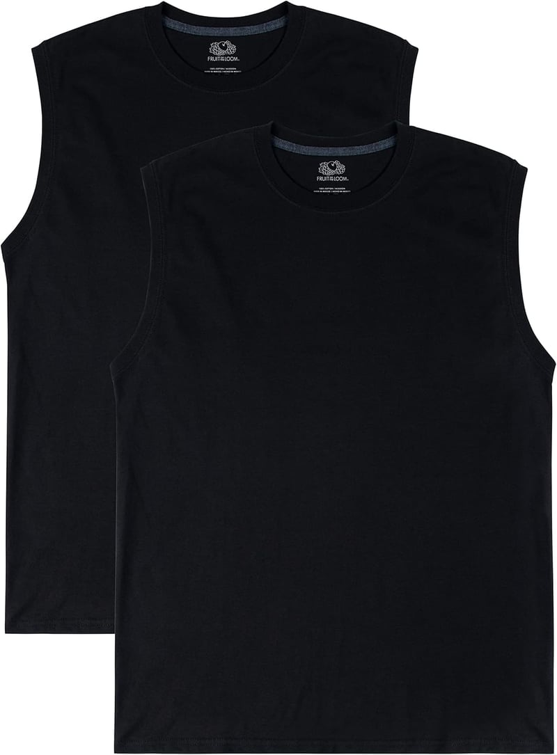 Men's EverSoft Sleeveless T-Shirts with Odor Control