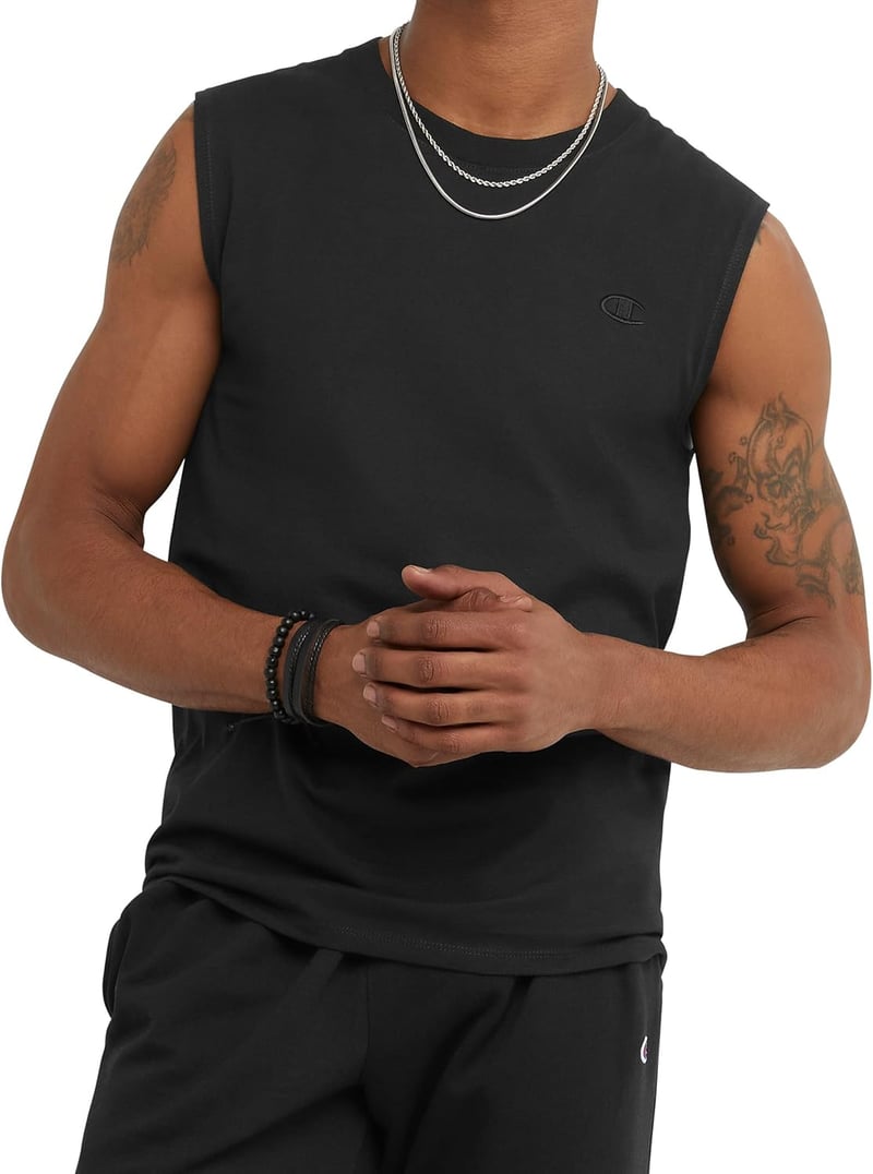 Men's Big & Tall Sleeveless Tank Top by Champion