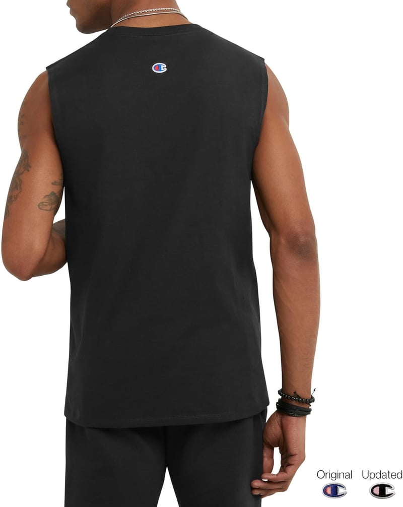 Men's Big & Tall Sleeveless Tank Top by Champion
