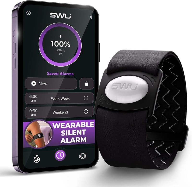 Silent Alarm Clock Armband for Couples and Students