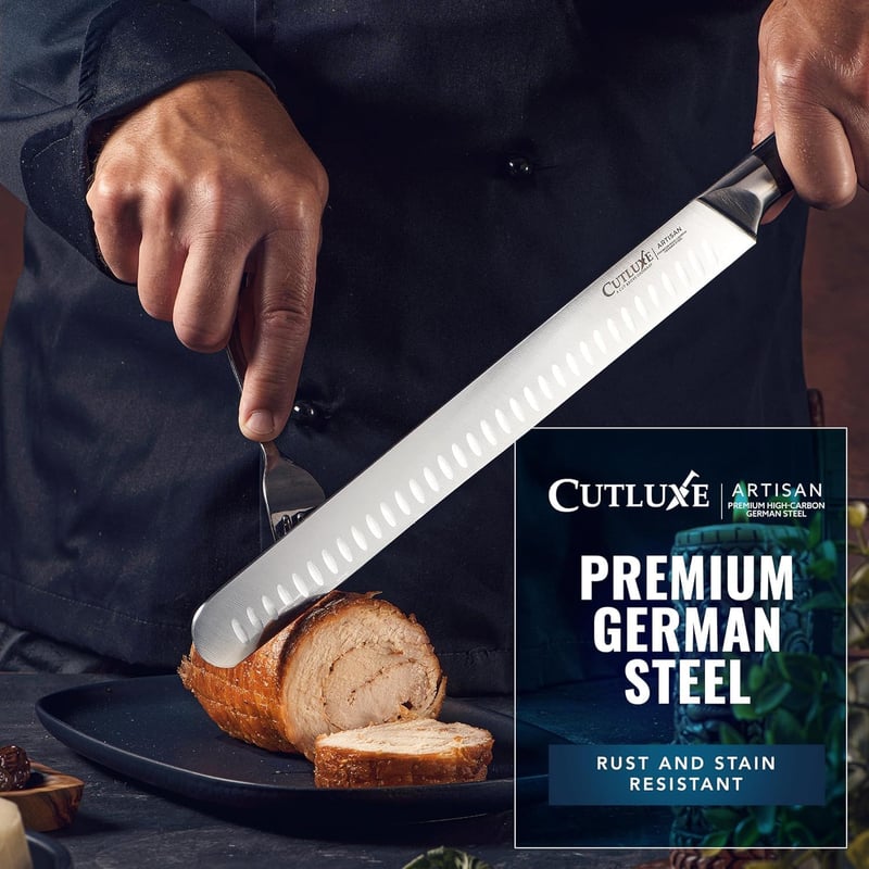 BBQ Carving Knife Set, German Steel, Ergonomic