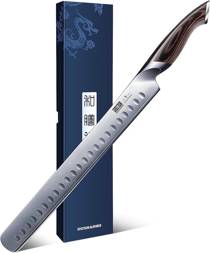 Japanese Carving Knife with Pakkawood Handle