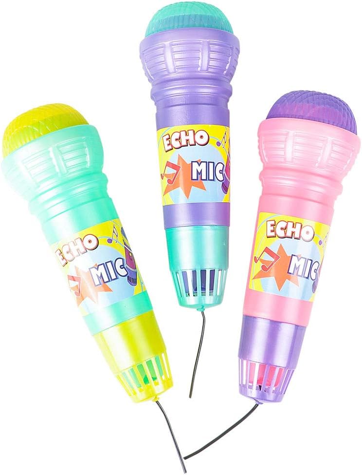 Echo Microphone Toy, 10-Inch, Assorted Colors