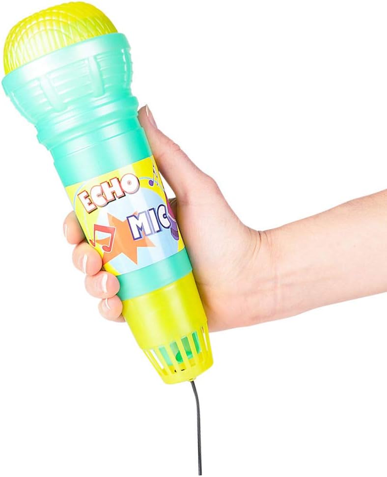 Echo Microphone Toy, 10-Inch, Assorted Colors