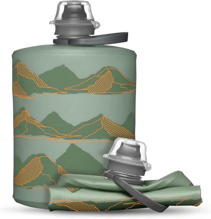 Collapsible Water Bottle - BPA-Free, Lightweight, Spill-Proof